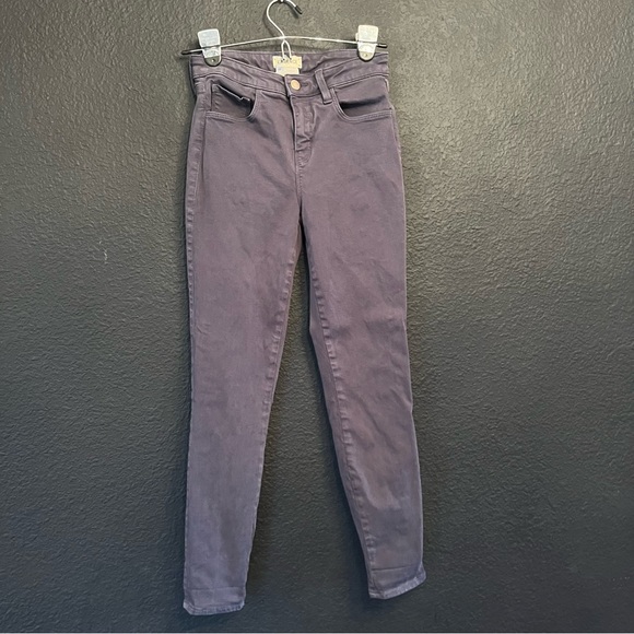 L’AGENCE Margot High Rise Skinny in color: Stingray-Size: 24 - Picture 3 of 11